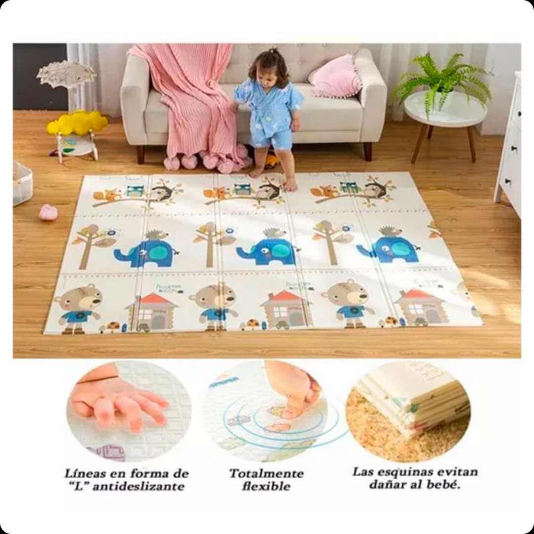 Tapete de Juego Anti Golpes | BabyMAT™ 👶