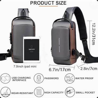 Mochila Premium - Morral Antirrobo con Clave