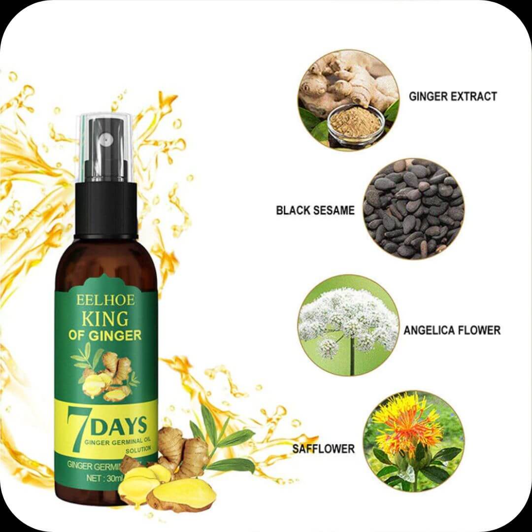 EELHOE King Of Ginger® Milagroso Elixir para el Cabello