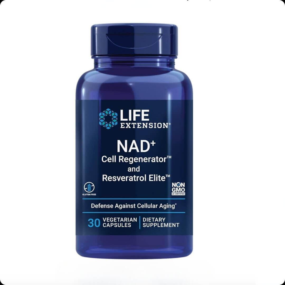 Life Extension NAD+ Regenerador Celular y Resveratrol Elite