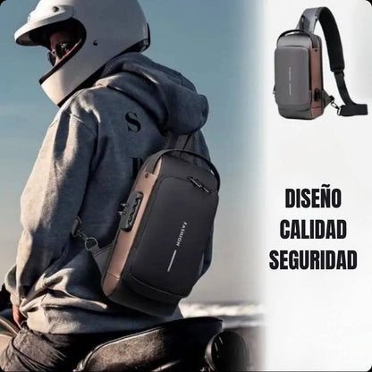 Mochila Premium - Morral Antirrobo con Clave