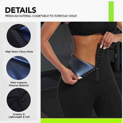 SlimHeat Pro™ Pantalones de Sauna de Neopreno para Mujer