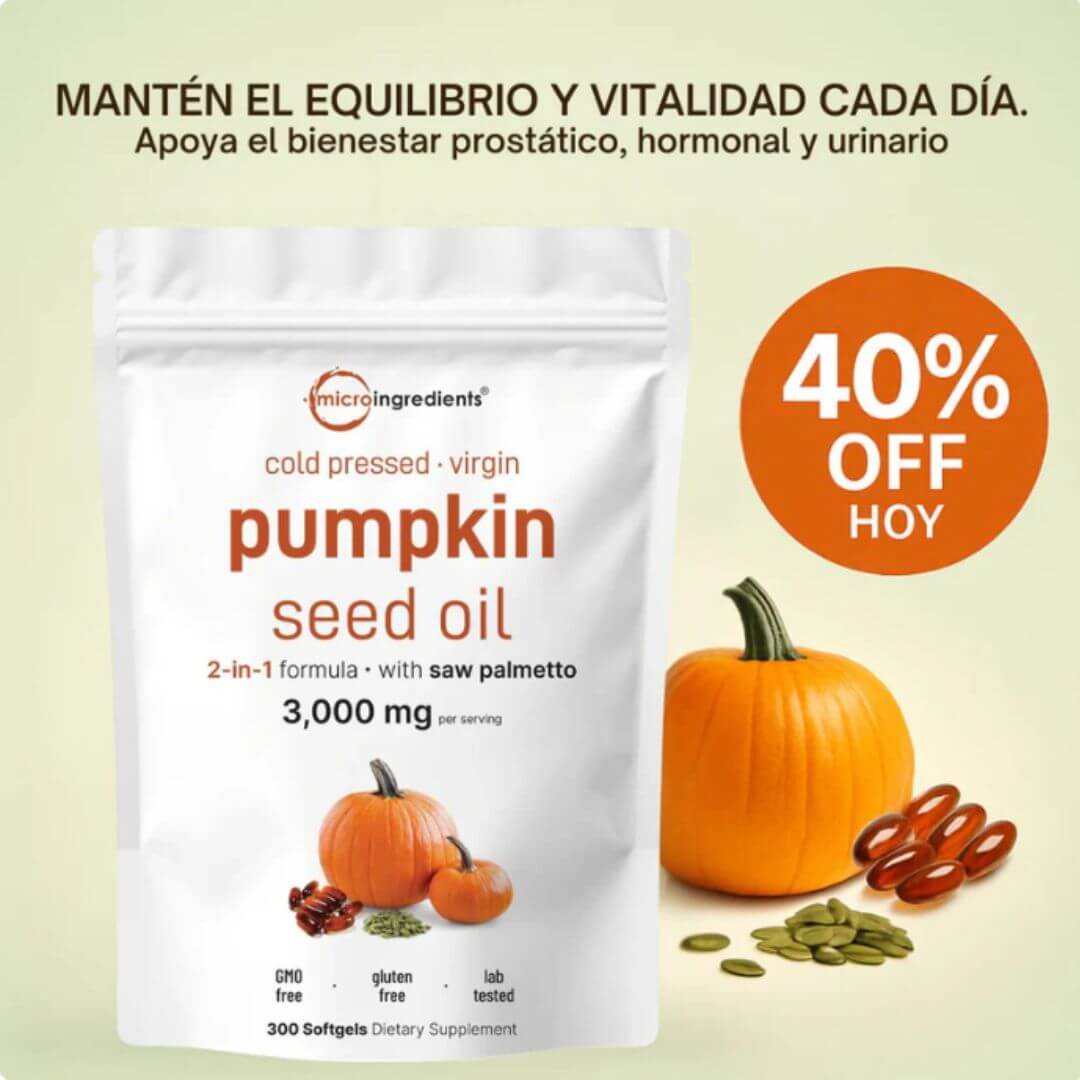Aceite de Semilla de Calabaza Tiktok