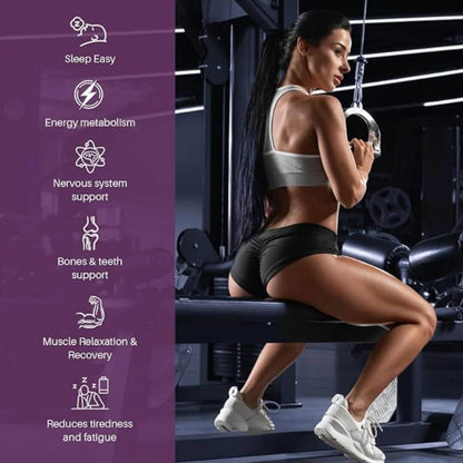 Magnesio 12-En-1: Energía, Sueño y Calma en 1 Solo Producto