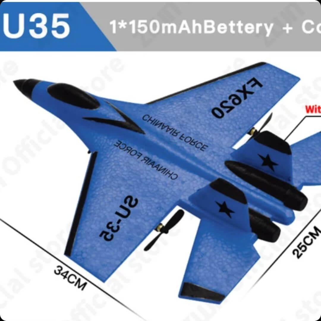 Avión RC Supremo™- Avión Indestructible