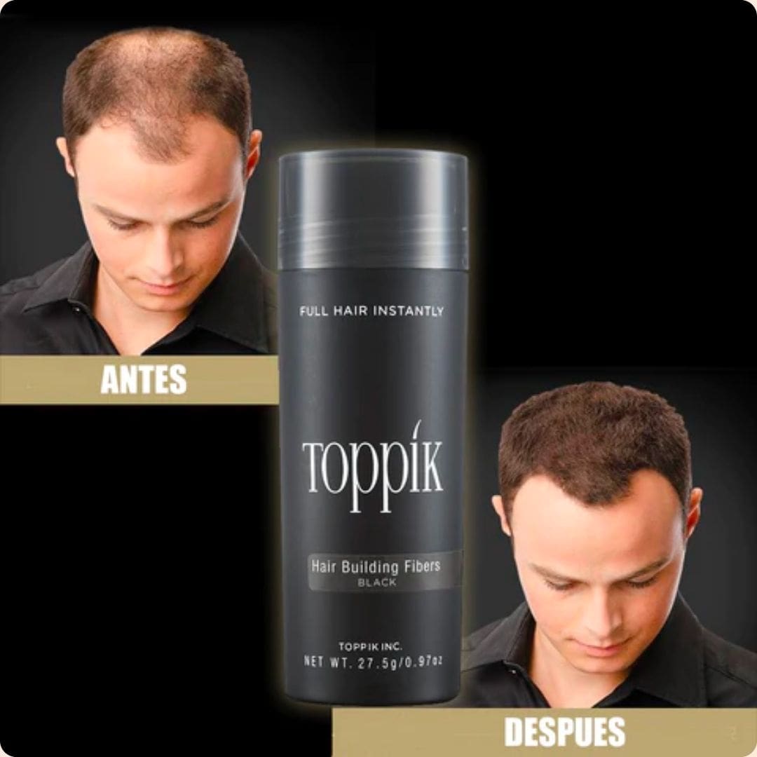 🤩 TOPPIK 🤩 Fibras Capilares con Keratina