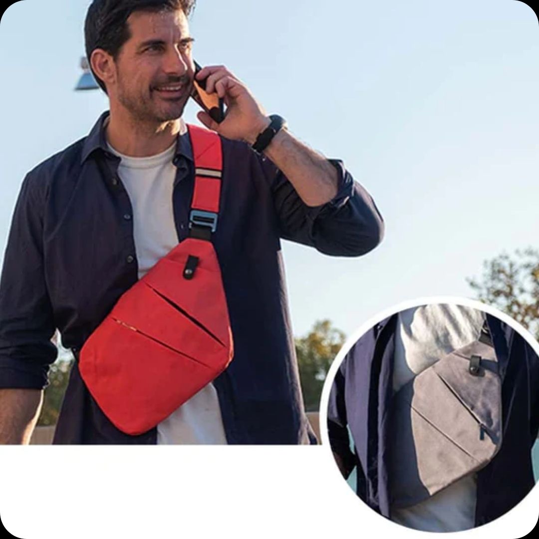 SecureCarry™ - Canguro elegante y seguro