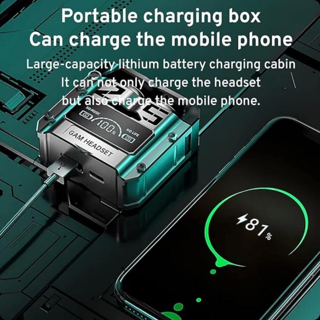 SoundLux TWS™: Auriculares de Experiencia Inmersiva