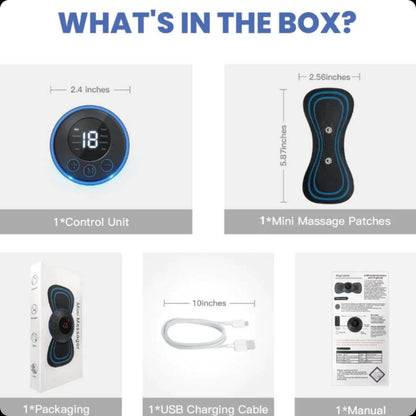 MINI MASAJEADOR ELÉCTRICO VERSIÓN PRO®