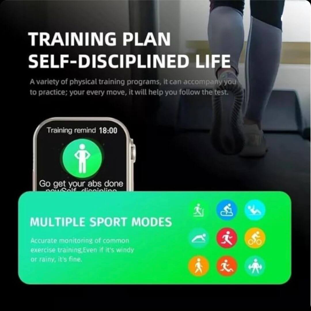 Smartwatch T800 - UltraConnect Pro Health Watch