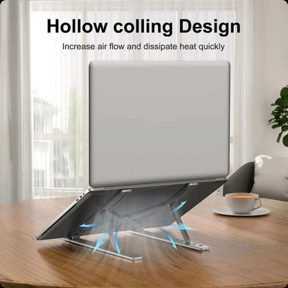 SOPORTE PORTÁTIL DE ALUMINIO PARA COMPUTADORA PORTÁTIL