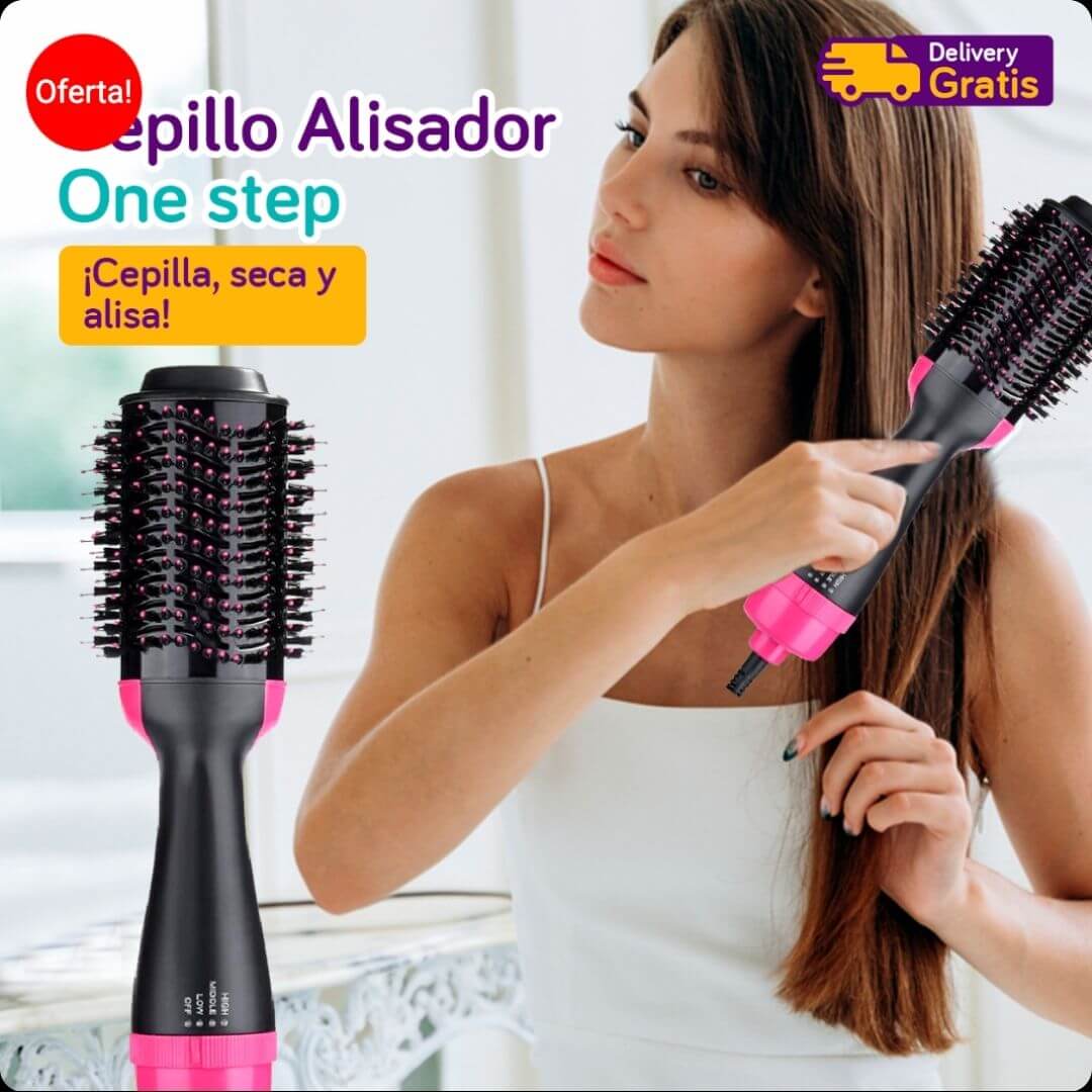 HairChic™ - Cepilla, Riza y Seca 3 en 1