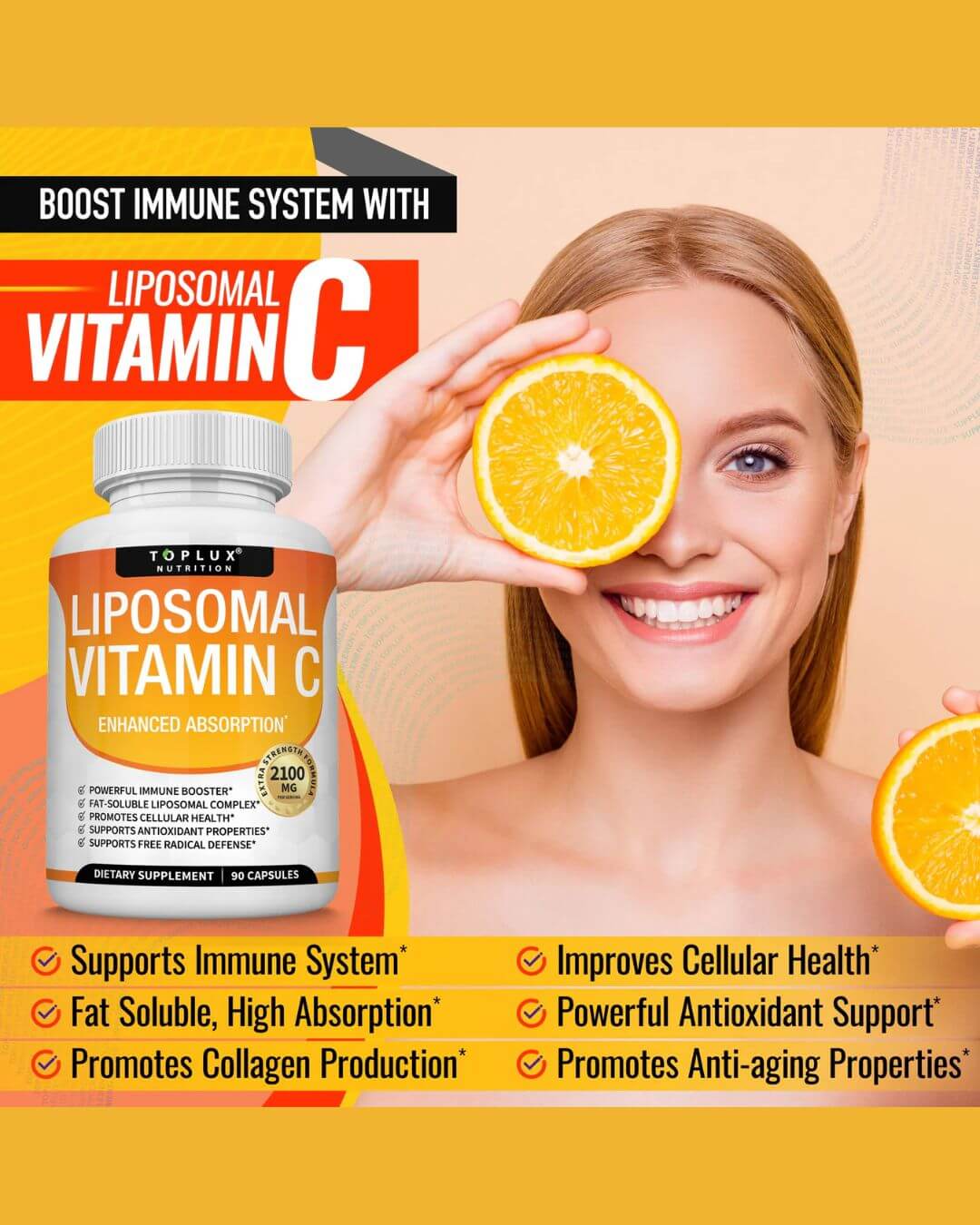 Liposomal Vitamina C – Fórmula Piel & Circulación