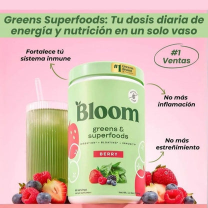 Bloom Greens & Superfood | Frutos Rojos