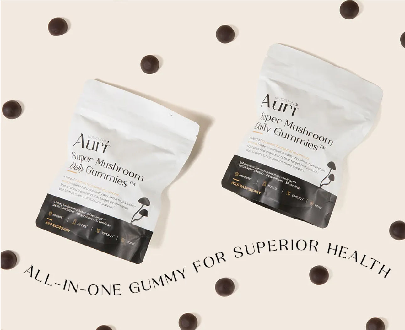 Super Mushroom Daily Gummies®